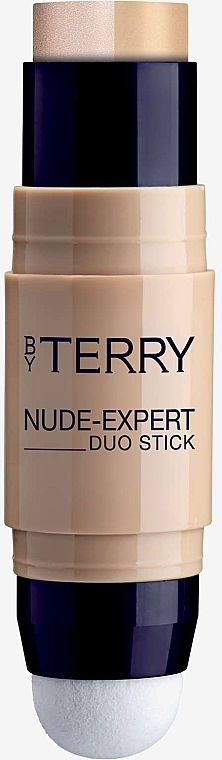 By Terry Nude Expert Duo Stick - 2-In-1 Foundation & Highlighter — photo N2