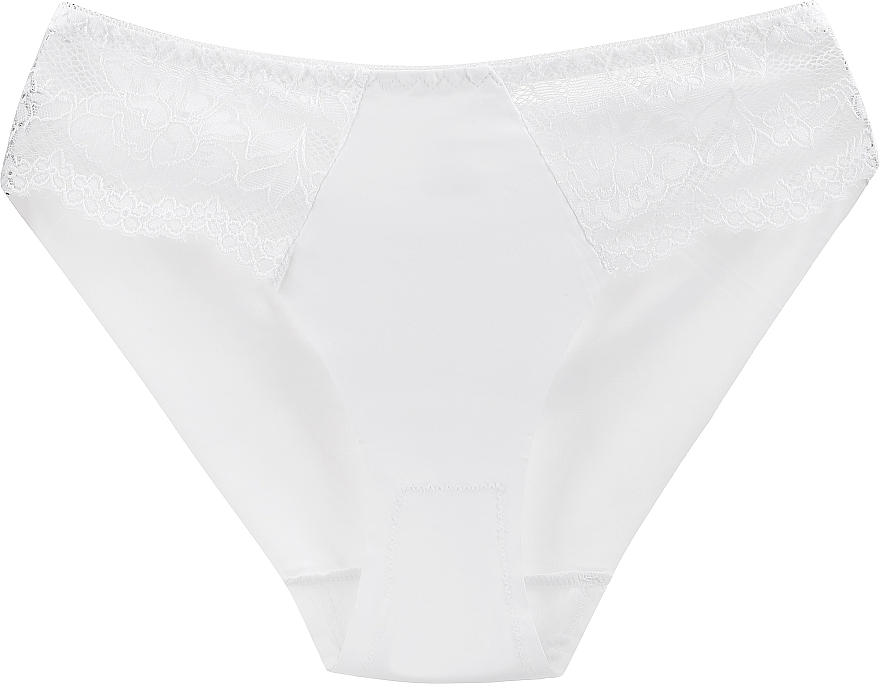 Invisible Panties with Lace, white - Moraj — photo N1