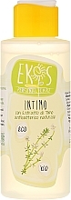 Fragrances, Perfumes, Cosmetics Antibacterial Soap for Intimate Hygiene with Organic Thyme Extract - Ekos Personal Care Thyme Intimate Cleanser