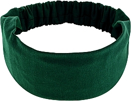 Fragrances, Perfumes, Cosmetics Headband "Knit Classic", emerald - MAKEUP Hair Accessories