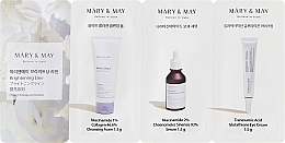 Fragrances, Perfumes, Cosmetics Skin Lightening Set - Mary & May Brightening Line 3 Step