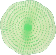 Fragrances, Perfumes, Cosmetics Plastic Shampoo Brush & Scalp Massager CS042, green - Cosmo Shop