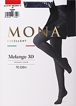 Melange 3D Tights 70 Den, denim - Mona — photo N1