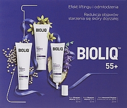 Fragrances, Perfumes, Cosmetics Set - Bioliq 55 + Set (day/cr/50ml + night/cr/50ml + eye/cr/30ml)