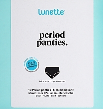 Menstrual Panties, black - Lunette — photo N3