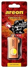 Black Crystal Car Air Freshener - Areon Fresco New Black Crystal Car Perfume — photo N1