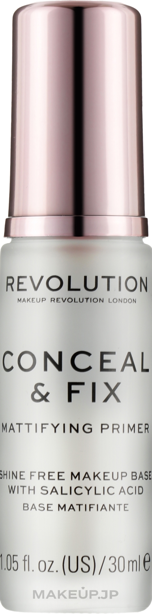 Mattifying Face Primer - Makeup Revolution Conceal & Fix Mattifying Primer — photo 30 ml