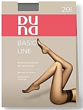 Fragrances, Perfumes, Cosmetics Tights "Basic Line", 1123, 20 Den, black - Duna