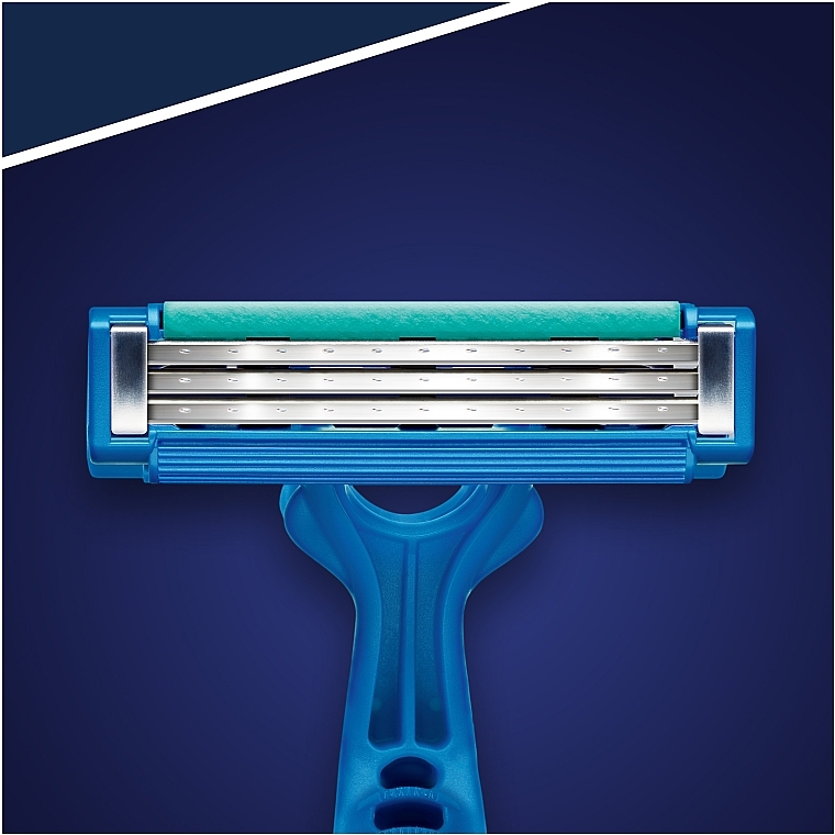 Disposable Razor Set, 8 pcs - Gillette Blue 3 Simple — photo N39