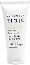 Fragrances, Perfumes, Cosmetics Moisturizing & Nourishing Face Cream - Ziaja Baltic Home Spa Vitality 