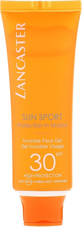 Water-Resistant Matte Facial Gel - Lancaster Sun Sport Invisible Face Gel SPF30 — photo N3