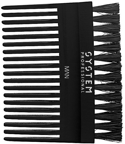 Beard Brush - System Professional Man Beard Brush & Comb — photo N1