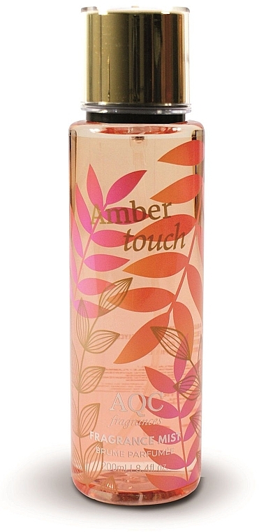 Perfumed Body Mist - AQC Fragrances Amber Touch Body Mist — photo N1