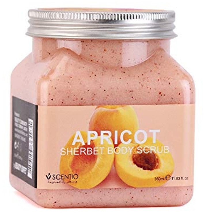 Apricot Body Scrub - Wokali Sherbet Body Scrub Apricot — photo N1