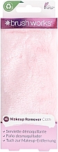 Makeup Remover Towel, pink - Brushworks Makeup Remover Towel — photo N1