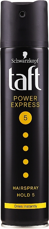 Hair Spray - Schwarzkopf Taft Power Express Mega Strong 5 — photo N4