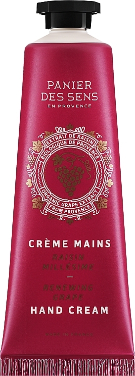 White Grapes Hand Cream - Panier Des Sens X-Mas Renewing Grape Hand Cream — photo N1