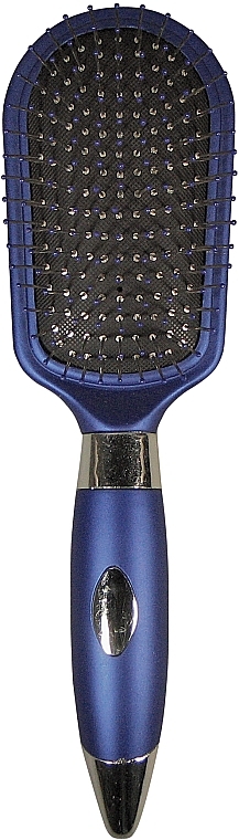 Massage Hair Brush, 24 cm, blue - Titania Salon Professional — photo N1