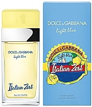 Fragrances, Perfumes, Cosmetics Dolce & Gabbana Light Blue Italian Zest Pour Femme - Eau de Toilette