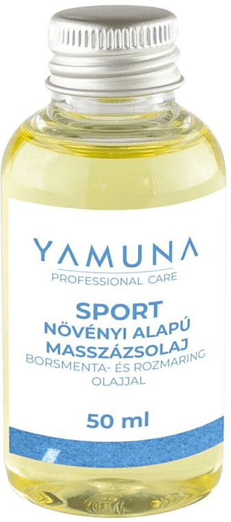 Massage Oil ‘Peppermint-Rosemary’ - Yamuna Peppermint Rosemary Vegetable Massage Oil — photo N1