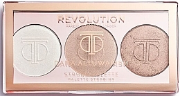 Fragrances, Perfumes, Cosmetics Strobing Palette - Makeup Revolution Dana Altuwarish Strobe Palette