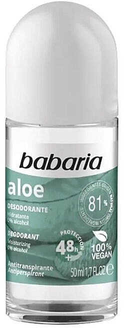 Aloe Roll-On Antiperspirant Deodorant - Babaria Deodorant Aloe Roll On — photo N1