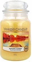 Fragrances, Perfumes, Cosmetics Scented Candle in Jar - Yankee Candle Autumn Sunset