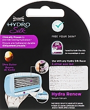 Replacement Shaving Cassettes, 3 pcs - Wilkinson Sword Hydro Silk — photo N2