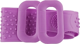 Anti-Cellulite Back Sponge, purple - Soap Stories — photo N1