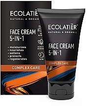 Fragrances, Perfumes, Cosmetics 5in1 Face Cream - Ecolatier Face Cream 5-in-1