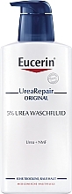 Fragrances, Perfumes, Cosmetics Cleansing Fluid - Eucerin UreaRepair Original Washfluid 5%