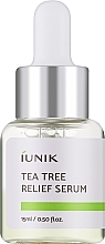 Fragrances, Perfumes, Cosmetics Soothing Tea Tree Serum - iUNIK Tea Tree Relief Serum