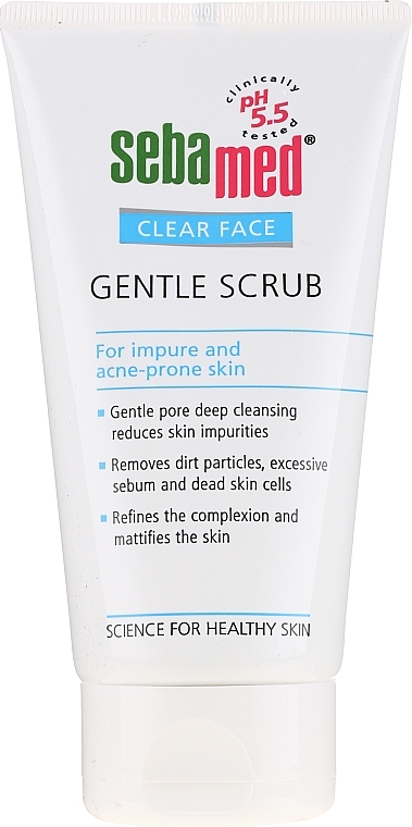 Facial Scrub - Sebamed Clear Face Gentle Scrub — photo N2