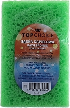 Fragrances, Perfumes, Cosmetics Bath Sponge "Standard" 30444, green - Top Choice