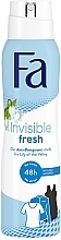 Fragrances, Perfumes, Cosmetics Aerosol Deodorant - FA Invisible Fresh Lily of the Valley