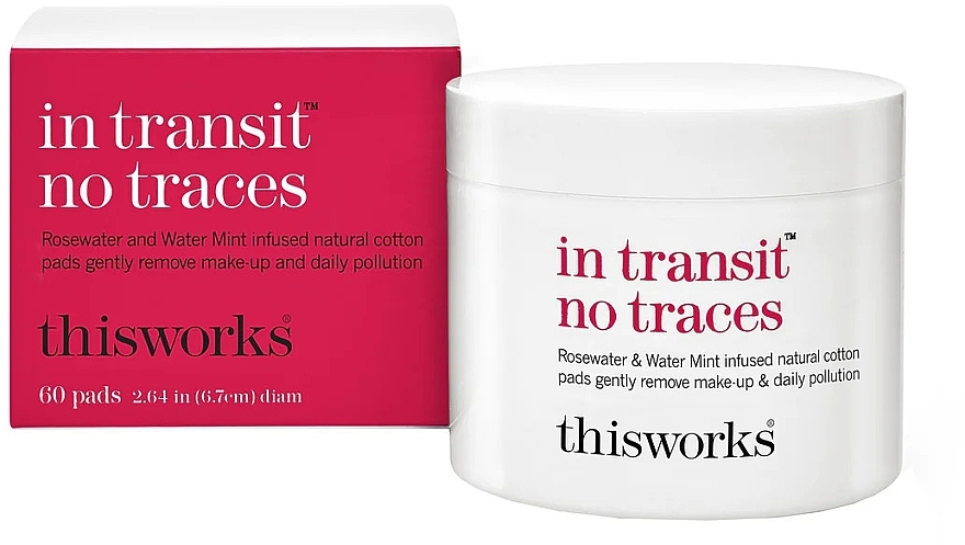 フェイスクレンジングパッド - This Works In Transit No Traces Pads — photo N2