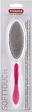 Fragrances, Perfumes, Cosmetics Double-Sided Foot File, metal, pink - Titania