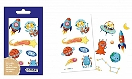 Kids Temporary Tattoo 'Intergalactic Worlds' - Namaki Intergalactic Worlds Tattoo — photo N2