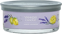 Tumbler Candle 'Lemon Lavender', 5 wicks - Yankee Candle Lemon Lavender Tumbler — photo N1