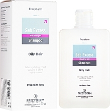 Fragrances, Perfumes, Cosmetics Sebo-Regulating Shampoo for Oily Hair - Frezyderm Seb Excess Shampoo