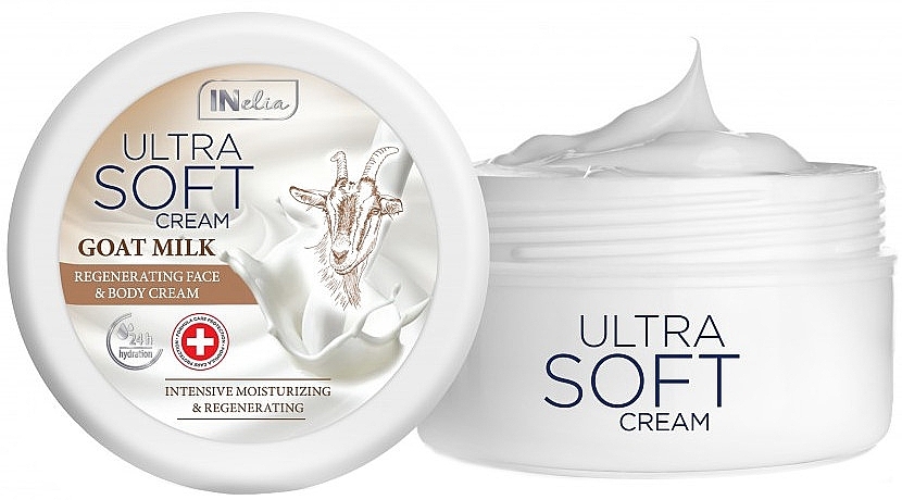 Revitalizing Face & Body Cream with Goat Milk - Revers Inelia Goat Milk Regenerating Face & Body Cream — photo N1