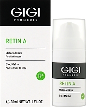 Fragrances, Perfumes, Cosmetics Depigmenting Face Cream - Teeth Retina And Melano Block