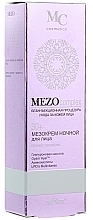 Fragrances, Perfumes, Cosmetics Night Face Mezo Cream 'Deep Hydration 30+' - Bielita MEZO complex