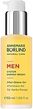 Fragrances, Perfumes, Cosmetics Refreshing After Shave Gel - Annemarie Borlind Men System Energy Boost Aftershave Gel