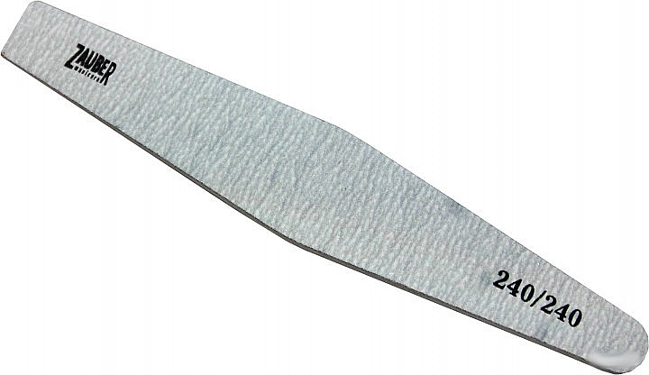 Zebra Rhombus Nail File 240/240, 03-075E - Zauber — photo N2