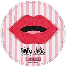 Fragrances, Perfumes, Cosmetics Pocket Mirror - Derriere La Porte Girly Jolie Pocket Mirror