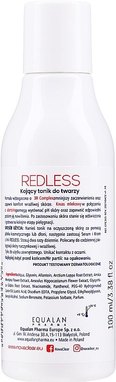 Soothing Facial Toner - NovaClear Redless Soothing Facial Toner — photo N2