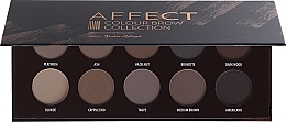 Pressed Brow Shadow Palette - Affect Cosmetics Color Brow Collection — photo N1