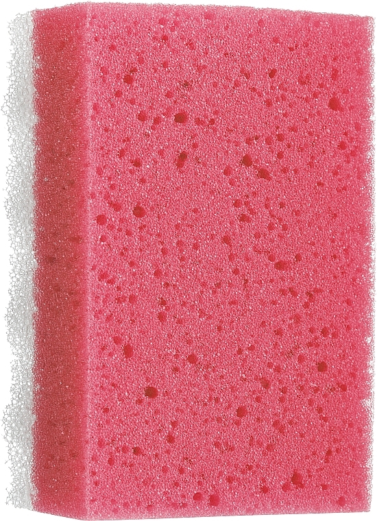 Square Bath Sponge, large, red - LULA — photo N1