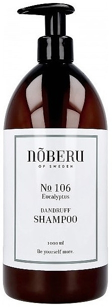 Anti-Dandruff Shampoo - Noberu Of Sweden 106 Anti Dandruff Shampoo Eucalyptus — photo N2